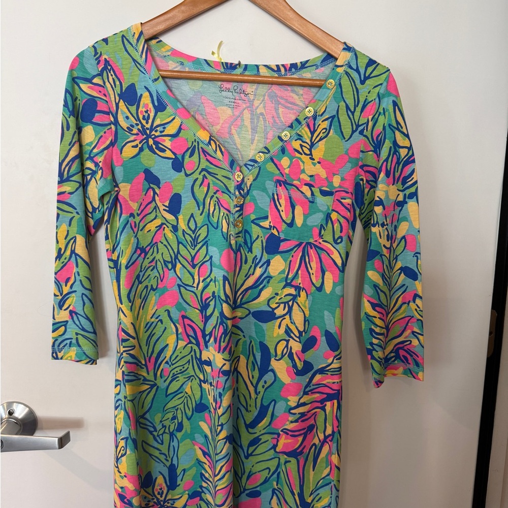 Lilly Pulitzer Multicolor Floral Dress
